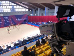 The competition for the Rhythmic Gymnastics Sofia Cup