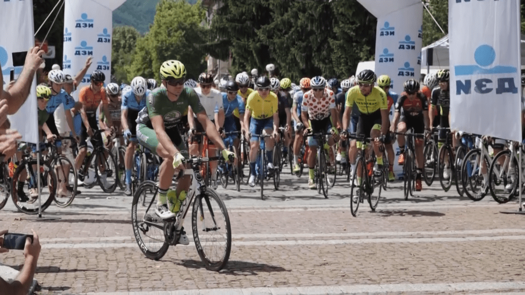 TV1 Broadcast Company along the route of the 69th edition of the Cycling Tour of Bulgaria