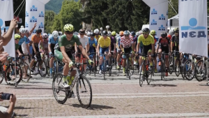 TV1 Broadcast Company along the route of the 69th edition of the Cycling Tour of Bulgaria