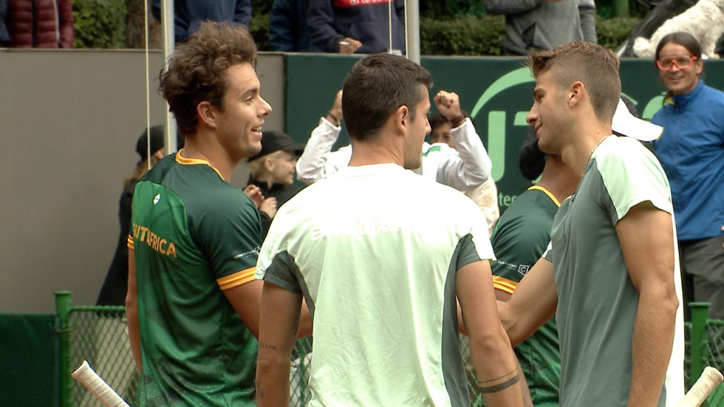 TV1 Broadcast Company marked Bulgaria's historic victory in the Davis Cup tournament