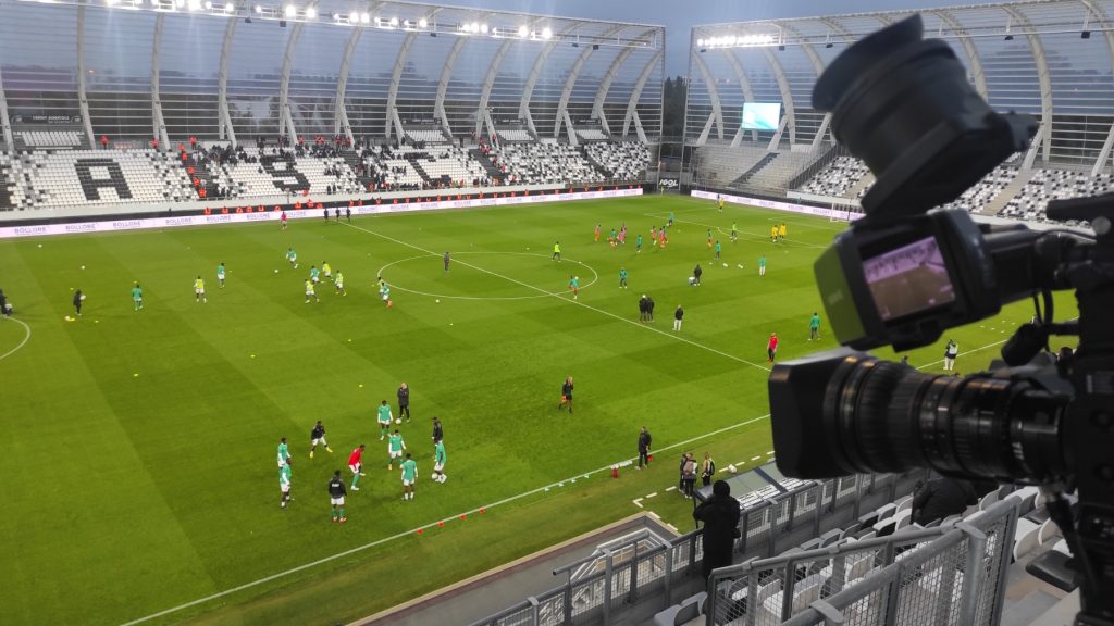 TV1 realises television broadcast of two international football matches in France