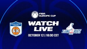 TV1 will broadcast the home matches of Rilski Sportist at the FIBA Europe Cup