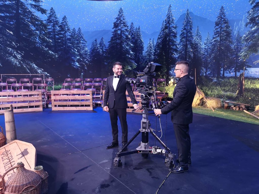 The TV1 team filmed the eighth successful finale for The Farm