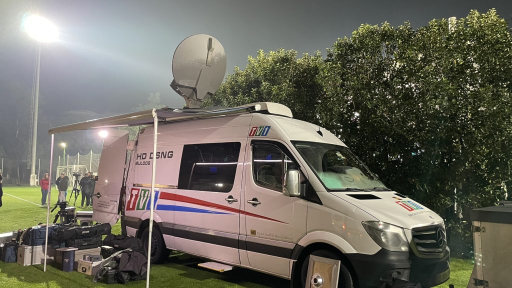 TV1 in the Turkish resort Belek for the winter preparation of Ludogorets